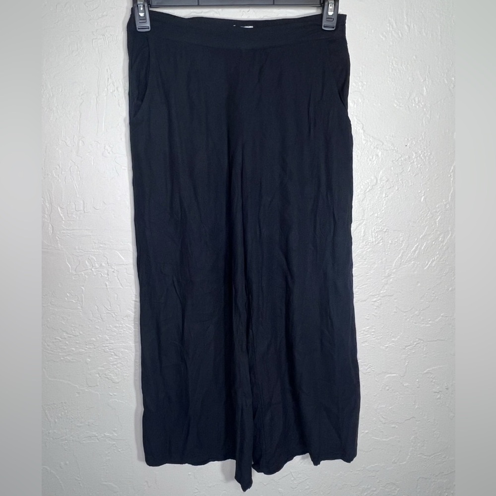Hollister Black Wide-Leg Jumpsuit Pants
